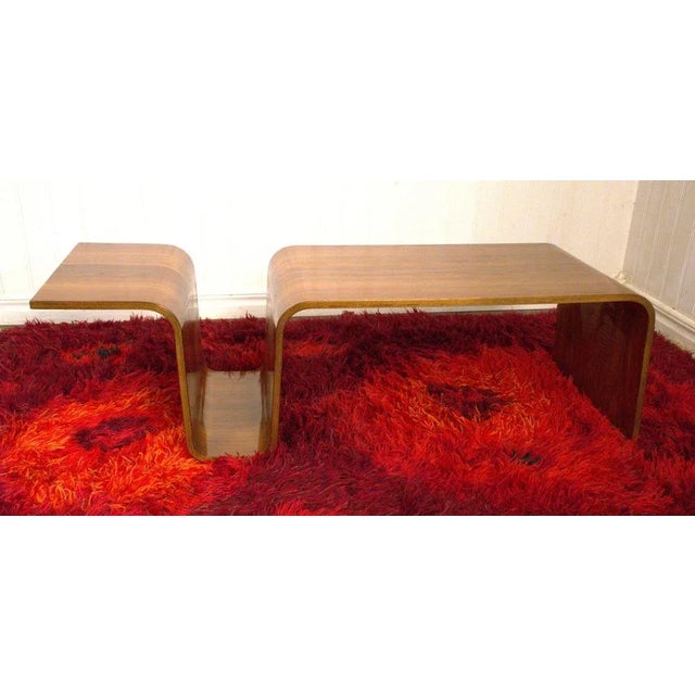 2000 - 2009 Swedish Walnut Coffee Table by Jonas Ihreborn for Swedese, 2000s For Sale - Image 5 of 11