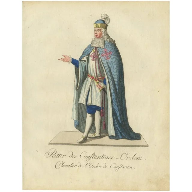 Schwan, Knight of the Constantinian Order, 1791, Print For Sale - Image 6 of 6