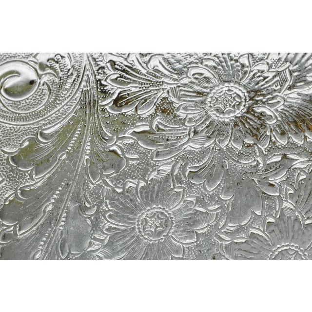 Early 20th Century Large English Plate Barware Serving Tray For Sale - Image 5 of 6