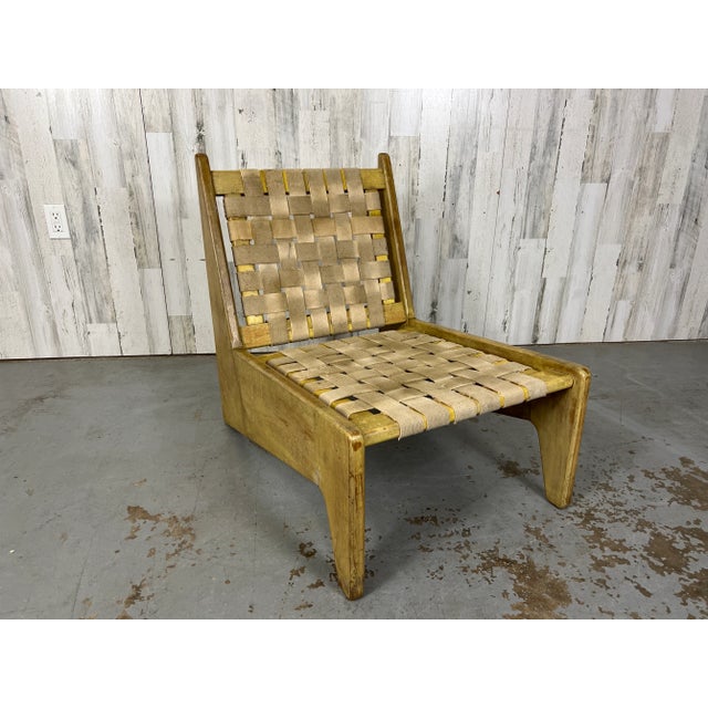 Architectural Modernist Lounge Chair For Sale - Image 10 of 13