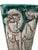 White Mid 20th Century Fratelli Fanciullacci Italian Figural Relief Vase For Sale - Image 8 of 16