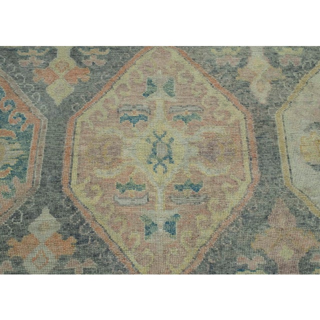 Turkish Oushak Rug 9'5" x 12'9" #18637 For Sale In Houston - Image 6 of 8