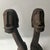 Figurative Vintage Mid-Century African Companion Wood Sculptures - A Pair For Sale - Image 3 of 10