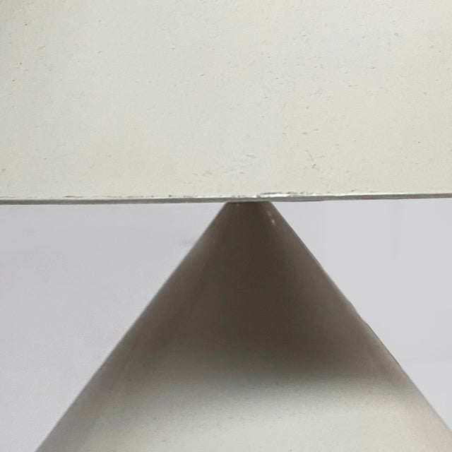 Italian Modern Gray Metal Pascal Chandelier by Vico Magistretti for Oluce, 1980s For Sale - Image 6 of 14