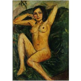Antonio Feltrinelli, Nude Figurative Composition, 1930s, Oil Painting on Board, Framed For Sale
