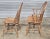 Mid 20th Century Set of 6 e.r. Buck Solid Maple Bow Back Side Windsor Chairs Made Massachussett For Sale - Image 11 of 12