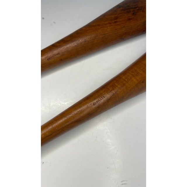 Mid-Century Modern Pair of 1970s Danish Teak Salad Servers For Sale - Image 3 of 6
