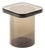 Alwa Square Three Side Table in Smoky Grey by Sebastian Herkner for Pulpo For Sale