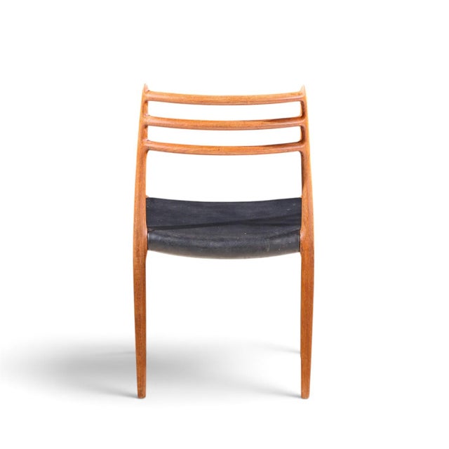 Brown Niels Moller Models 62 and 78 Mid Century Danish Teak Dining Chairs - Set of 8 For Sale - Image 8 of 18