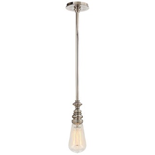 Chapman & Myers for Visual Comfort Signature Boston Pendant in Polished Nickel For Sale