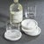 Contemporary Volakas White Marble Coasters, Set of 4 For Sale - Image 3 of 5