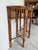 Vintage Milling Road for Baker Bamboo & Rattan Demi-Lune Console Table For Sale - Image 10 of 12