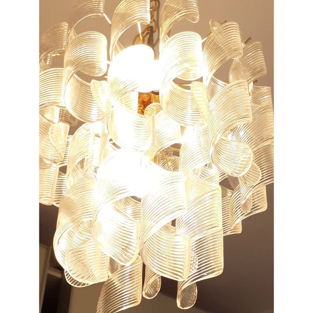 Murano-Style Glass Sputnik Chandelier For Sale - Image 9 of 11