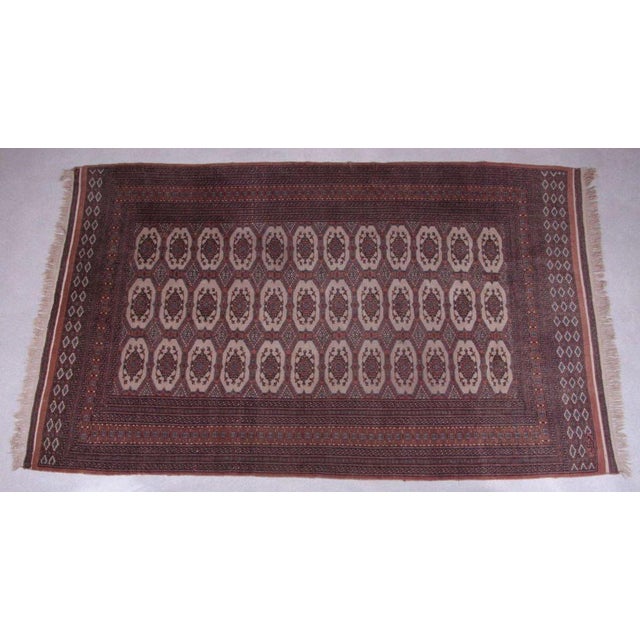Pakistani Hand-Knotted Karachi Rug For Sale - Image 7 of 7