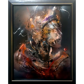 Ovidiu Kloska, I Love to Eat Bacon, Mixed on Canvas, Framed For Sale