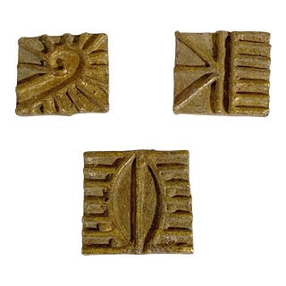 African Akan - Asante Gold-Weights From the Gold Coast (Ghana) Set of 3 For Sale