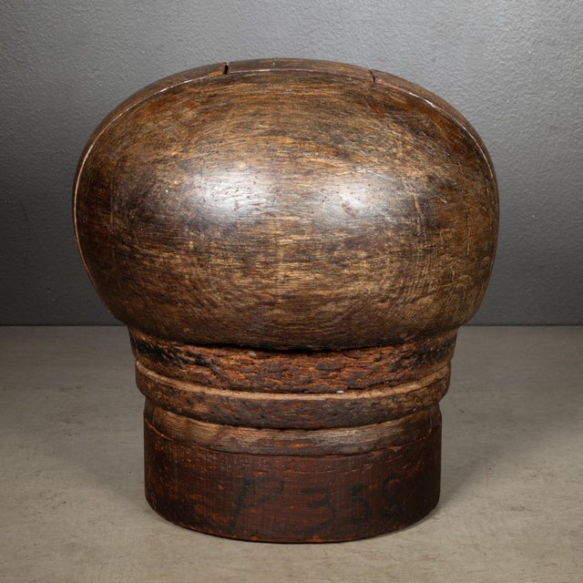 Antique Millinery Puzzle Block Hat Form c.1890-1920 For Sale In San Francisco - Image 6 of 10