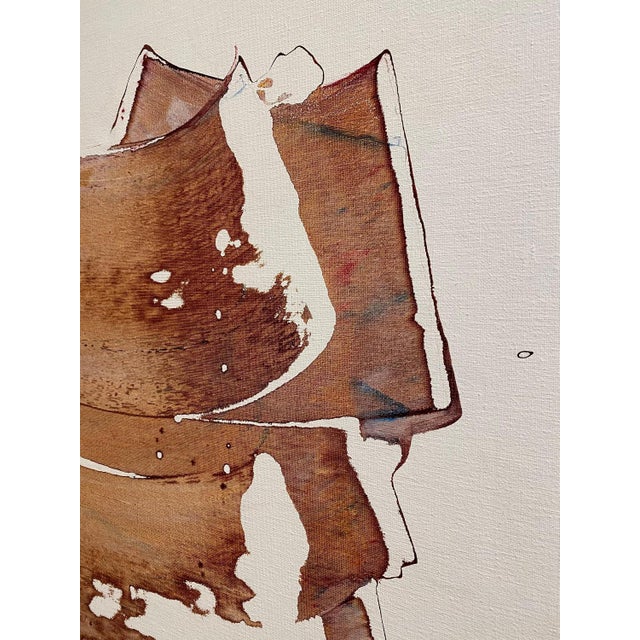 Gold Emma Godebska, Cloud, Painting on Linen, 2024 For Sale - Image 8 of 17