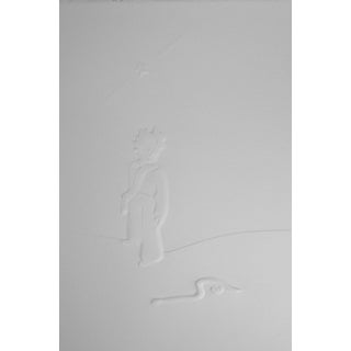 Antoine De Saint-Exupery, La rencontre avec le serpent, Etching For Sale