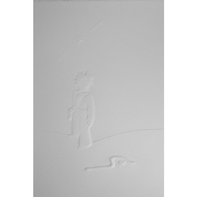 Antoine De Saint-Exupery, La rencontre avec le serpent, Etching For Sale
