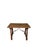 A 19th-century walnut table with a single-plank top, showcasing the continuity and richness of the natural grain. The...