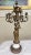 Bronze 18th Century Louis-Philippe Bronze Ormolu With White & Mottled Rouge Marble Figural Candelabrum For Sale - Image 8 of 8