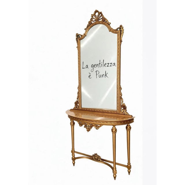 Add to cart buy with other payment options this early 20th-century french console table exudes timeless elegance. The warm...