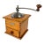 Vintage Japy Frères Wooden Manual Coffee Grinder For Sale