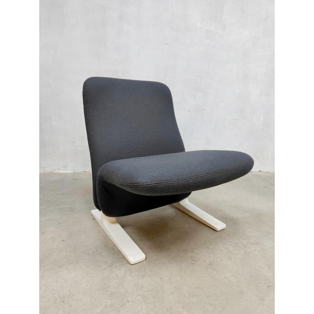 Vintage Dutch Concorde F780 Lounge Chair by Pierre Paulin for Artifort, 1960s For Sale - Image 6 of 6
