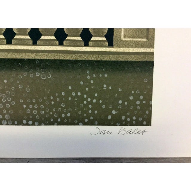 Modern Mid Century Modern Unframed By the Sea Jan Balet Hand Signed Lithograph 3/300 For Sale - Image 3 of 5