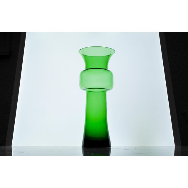 A striking large “Tang-Li” vase designed by the celebrated Swedish glass artist Mona Morales-Schildt. Renowned for her...