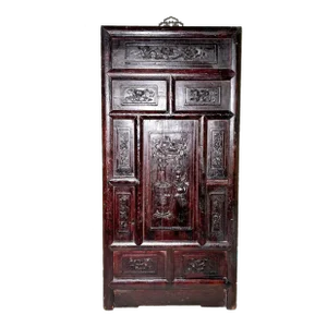 Antique Chinese Temple Carved Panel, Circa 1800-1849