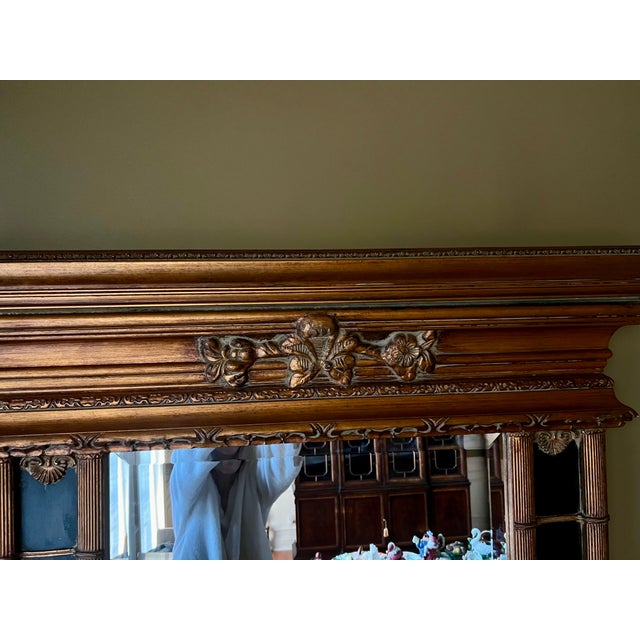 2010s 2016 Empire Style Wall Mirror For Sale - Image 5 of 12