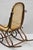 Vintage Mid Century Modern Thonet Style Bentwood & Cane Rocker Rocking Chair (B) For Sale - Image 14 of 18