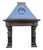 Large Renaissance Style Fireplace in Walnut, 1800s For Sale
