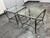 Late 20th Century Vintage Hollywood Regency Glass Top Lion Head Accent Tables, Pair For Sale - Image 5 of 12