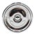 Modern 1.125 In. Chrome Plated Brass Drawer Cabinet Knob For Sale