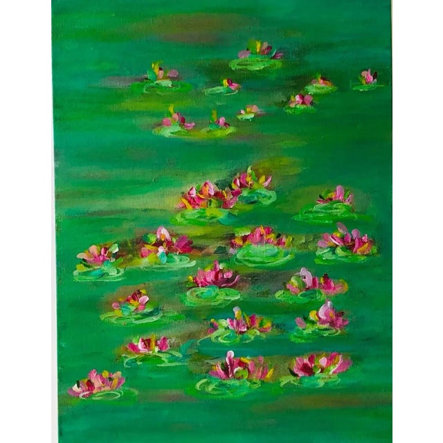 Artwork details: This listing is for a framed acrylic on canvas painting, with a certificate of authentication. Unframed:...