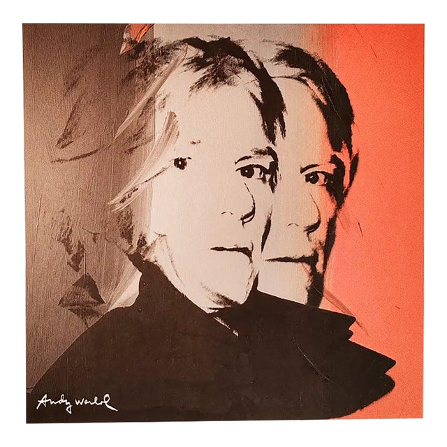 After Andy Warhol, Self-Portrait, Lithograph, 1980s For Sale