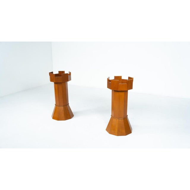 Chess Piece Planters, Italy, 1970s, Set of 2 For Sale - Image 4 of 15