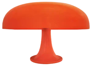 Orange Lamp by Giancarlo Mattioli & Architetti Città Nuova for Artemide, 1970s