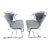 Pair of Vintage Iron Garden Chairs For Sale