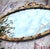 Antique Gilt Laurel Wreath Mirror, 1940s For Sale - Image 9 of 10