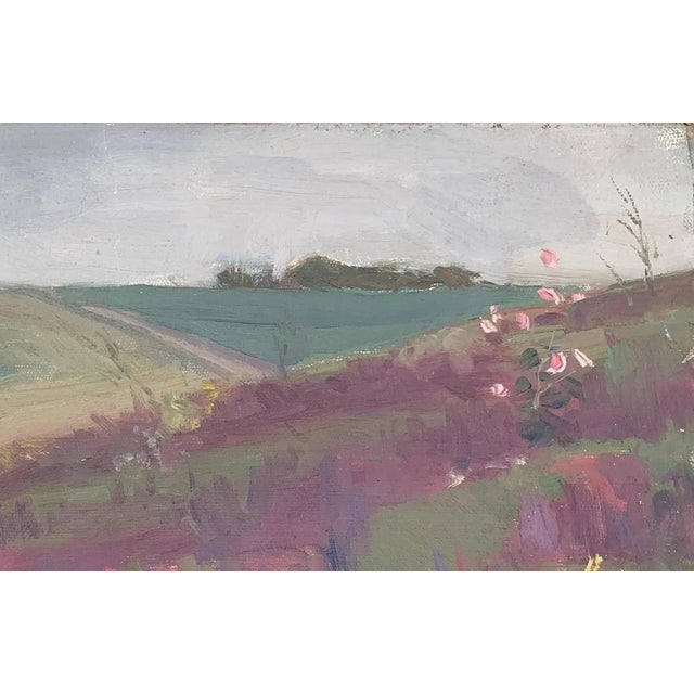 Realism Rural Landscape Painting, Ukrainian Impressionism, Sokolovsky, 1970s 35-53 For Sale - Image 3 of 6