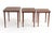 Nesting Tables by Jørgen Aakjær Jørgensen for Møbelintarsia, 1960s, Set of 3 For Sale - Image 12 of 18