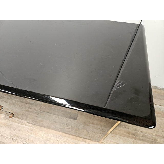 Sideboard in Black Lacquered Wood by Pierre Cardin, 1970 For Sale - Image 10 of 18