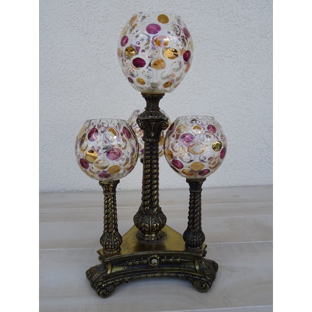 vintage-l-l-wmc-pink-and-gold-four-glass-globe-lamp-mid-century-modern