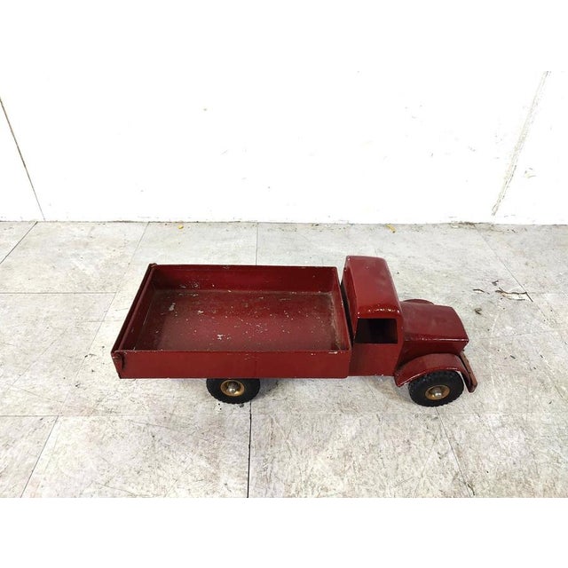 Vintage Tin Toy Car from Tri-Ang, 1950s For Sale - Image 3 of 11