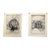 Rare 1947 Sf Cable Car Prints | Newbegin’s Bookshop Union Square - Set of 2 For Sale