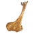 Hollywood Regency Gilt Chalkware Giraffe Sculpture 25.5" For Sale - Image 11 of 16